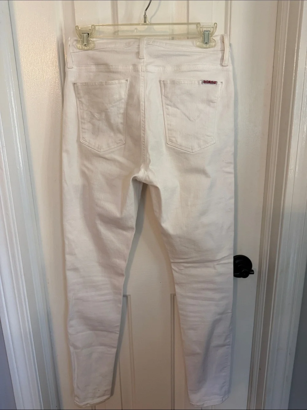 Hudson Jeans Barbara High Rise Skinny Women’s White Jeans